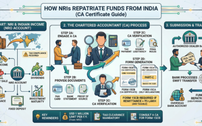 How NRIs Repatriate Funds from India (CA Certificate Guide)